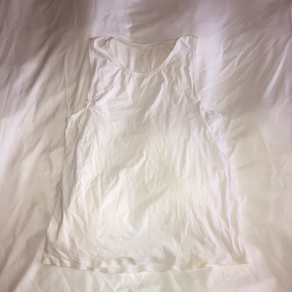 White Lululemon tank 4